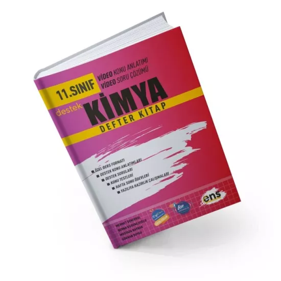 11. Sınıf Kimya Defter Kitap ENS Yayıncılık - Hemen Satın Al