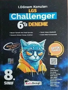 Kafa Dengi Yayınları 8. Sınıf LGS 1. Dönem Challenger 6 lı Deneme Kafadengi Yayınları - Hemen Satın Al