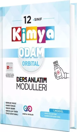12. Sınıf Kimya Ders Anlatım Modülleri 1. Modül Orbital Yayınları - Hemen Satın Al