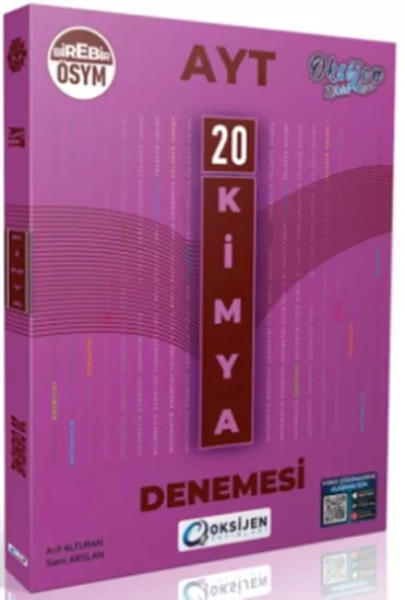 AYT Kimya 15 Deneme Oksijen Yayınları - Hemen Satın Al