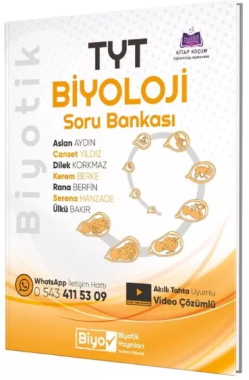 TYT Biyoloji Biyotik Soru Bankası Biyotik Yayınları - Hemen Satın Al