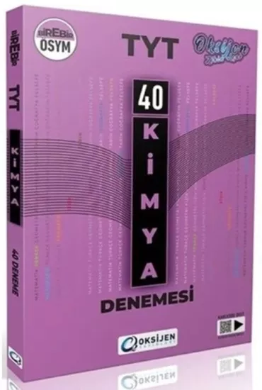 TYT Kimya 40 Deneme Oksijen Yayınları - Hemen Satın Al