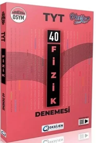 TYT Fizik 40 Deneme Oksijen Yayınları - Hemen Satın Al