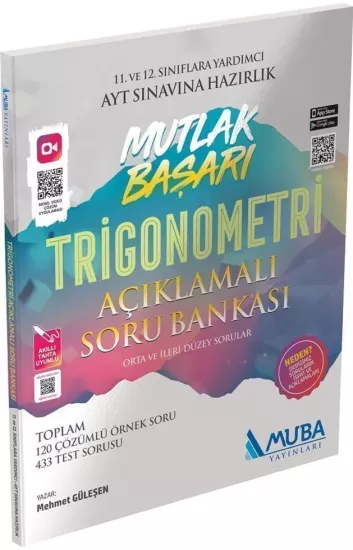 AYT Trigonometri Açıklamalı Soru Bankası Muba Yayınları