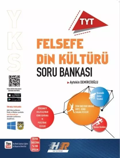 Hız ve Renk TYT Felsefe Din Kültürü Soru Bankası Hız ve Renk Yayınları - Hemen Satın Al
