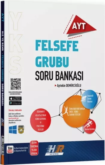 Hız ve Renk AYT Felsefe Soru Bankası Hız ve Renk Yayınları - Hemen Satın Al