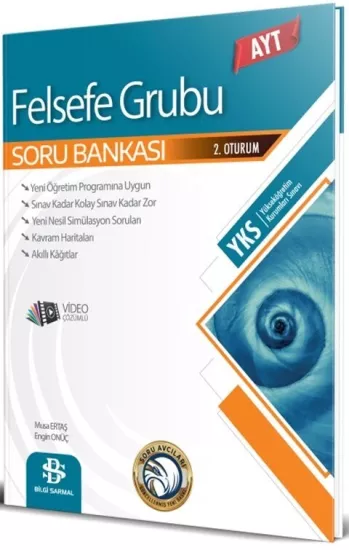 AYT Felsefe Soru Bankası Bilgi Sarmal Yayınları