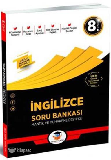 Zeka Küpü Yayınları 8. Sınıf LGS İngilizce Soru Bankası Zeka Küpü
