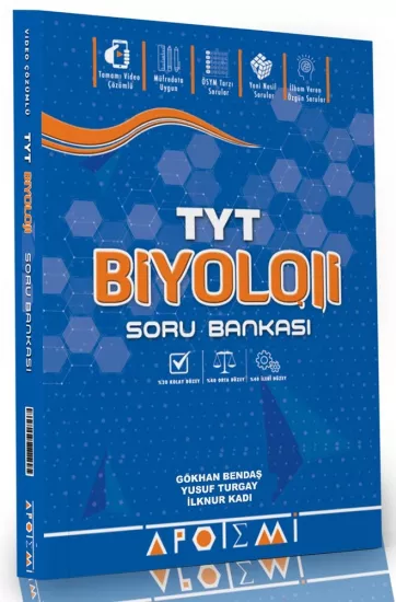 TYT Biyoloji Soru Bankası Apotemi Yayınları