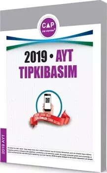 2019 AYT Tıpkı Basım Çap Yayınları - Hemen Satın Al