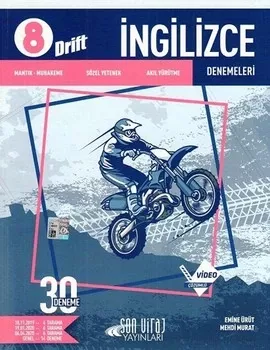8. Sınıf İngilizce 30 lu Deneme Drift Serisi Son Viraj Yayınları - Hemen Satın Al