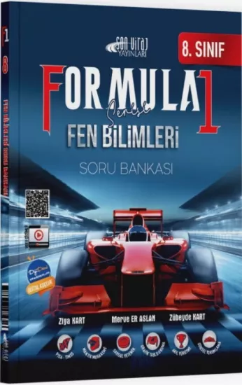 8. Sınıf LGS Fen Bilimleri Formula 1 Soru Bankası Son Viraj Yayınları