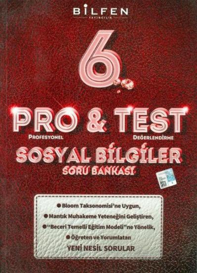 6. Sınıf Bilfen Yayınları Sosyal Bilgiler Protest Soru Bankası Bilfen