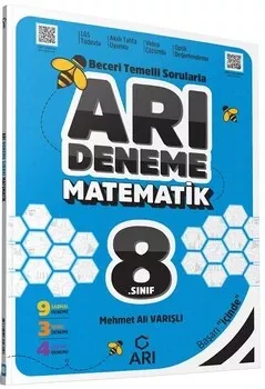 8. Sınıf Matematik Arı Deneme Seti Arı Yayıncılık - Hemen Satın Al