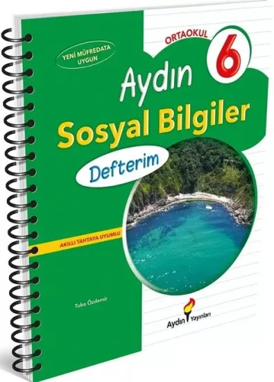 6. Sınıf Sosyal Bilgiler Defterim Aydın Yayınları
