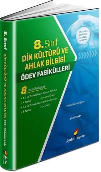 8. Sınıf Din Kültürü ve Ahlak Bilgisi Ödev Fasikülleri Aydın Yayınları