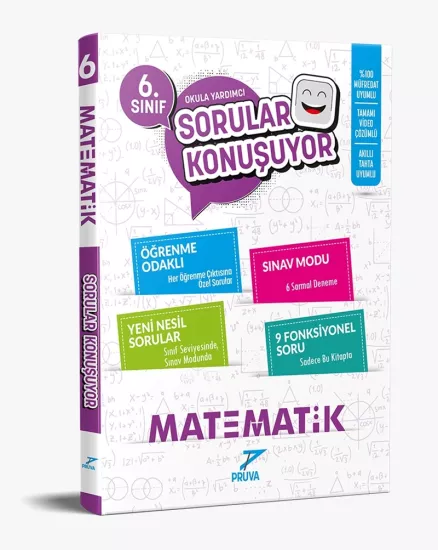6. Sınıf Matematik Sorular Konuşuyor Soru Bankası Pruva Akademi