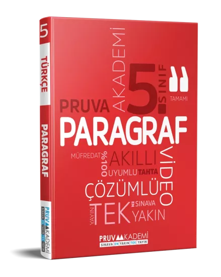 5. Sınıf Paragraf Soru Bankası Pruva Akademi