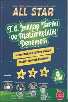 8. Sınıf LGS All Star İnkılap Tarihi Ve Atatürkçülük Haftalık Kazanım Deneme Newton Yayınları - Hemen Satın Al