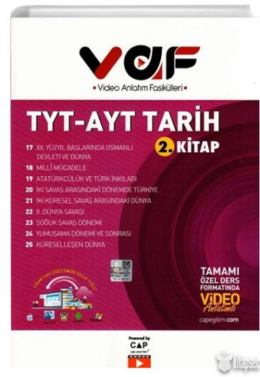 Vaf Yks TYT-AYT Tarih 2 - 2021