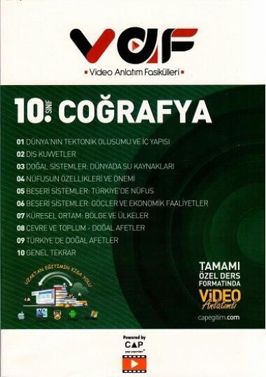 Vaf 10.Sınıf Coğrafya