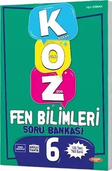 6. Sınıf Fen Bilimleri KOZ Soru Bankası Kurmay ELT - Hemen Satın Al