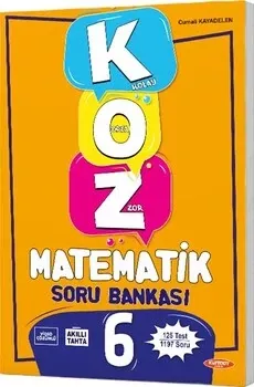 6. Sınıf Matematik KOZ Soru Bankası Kurmay ELT - Hemen Satın Al