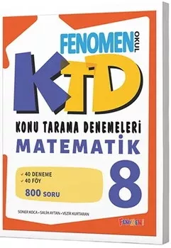 Fenomen Okul Yayınları 8. Sınıf Matematik Konu Tarama Denemeleri Fenomen Yayınları - Hemen Satın Al