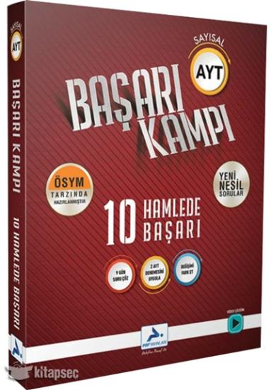 Paraf Yayınları AYT Sayısal Başarı Kampı 10 Hamlede Başarı Paraf