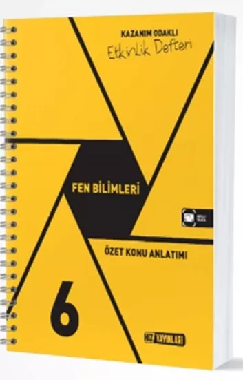 6. Sınıf Fen Bilimleri Etkinlik Defteri Hız Yayınları - Hemen Satın Al
