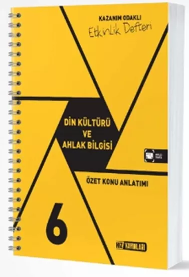 6. Sınıf Din Kültürü ve Ahlak Bilgisi Etkinlik Defteri Hız Yayınları - Hemen Satın Al