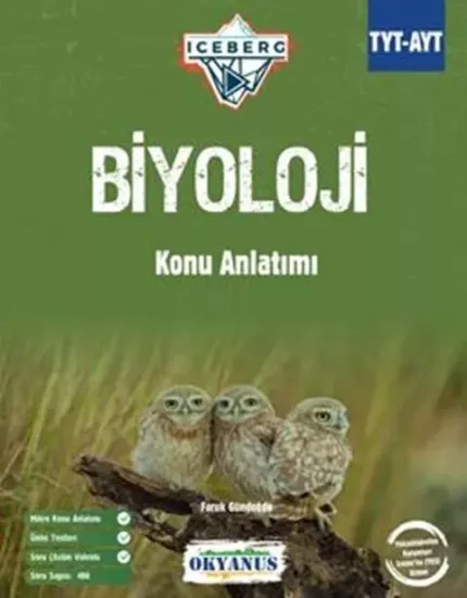 TYT - AYT Iceberg Biyoloji Konu Anlatımı Okyanus Yayıncılık