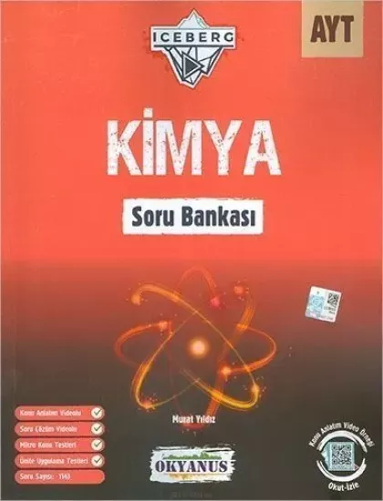 2024 AYT Kimya Iceberg Soru Bankası Okyanus Yayıncılık - Hemen Satın Al