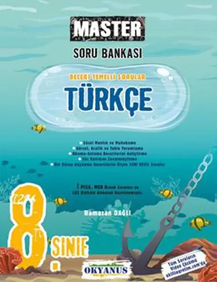 8. Sınıf Master Türkçe Soru Bankası Okyanus Yayıncılık