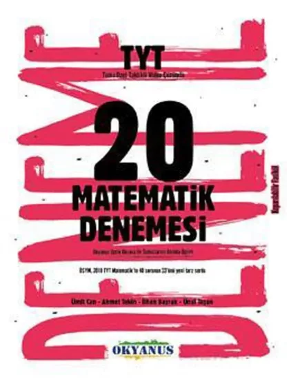 TYT Matematik 20 Denemesi Okyanus Yayıncılık - Hemen Satın Al