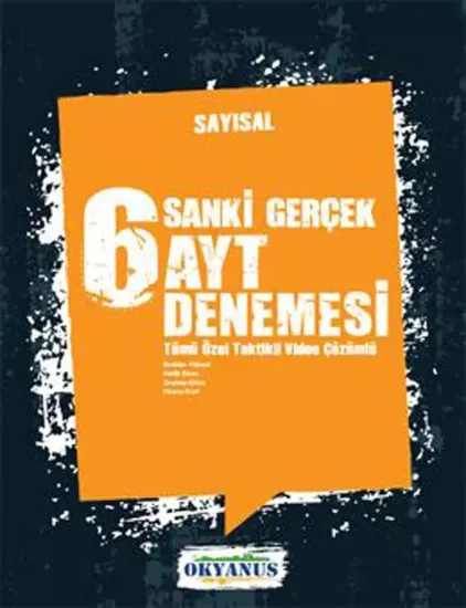 AYT Sayısal 6 lı Denemesi Okyanus Yayıncılık - Hemen Satın Al