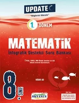 8. Sınıf 1. Dönem Matematik İnfografik Destekli Update Soru Bankası Okyanus Yayıncılık - Hemen Satın Al