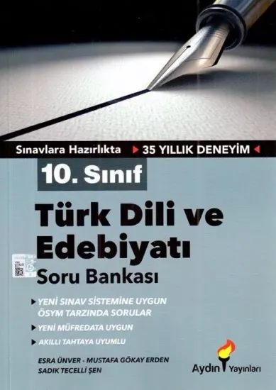 10. Sınıf Türk Dili ve Edebiyatı Soru Bankası Aydın Yayınları