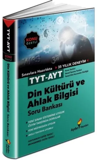 TYT-AYT Din Kültürü ve Ahlak Bilgisi Konu Özetli Soru Bankası Aydın Yayınları