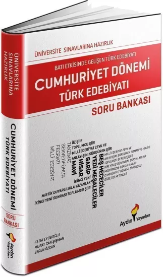 Üniversiteye Hazırlık Cumhuriyet Edebiyatı Soru Bankası Aydın Yayınları
