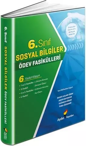 6. Sınıf Sosyal Bilgiler Ödev Fasikülleri Aydın Yayınları