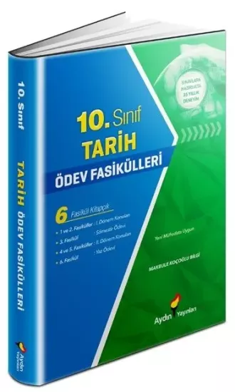 10. Sınıf Tarih Ödev Fasikülleri Aydın Yayınları