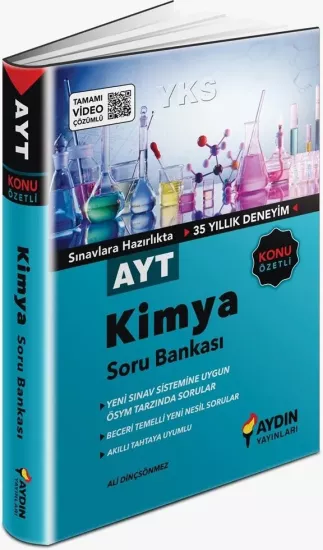 AYT Kimya Konu Özetli Soru Bankası Aydın Yayınları