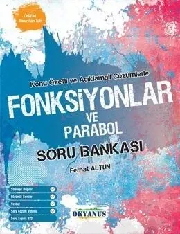 AYT Fonksiyonlar ve Parabol Soru Bankası Okyanus Yayıncılık - Hemen Satın Al