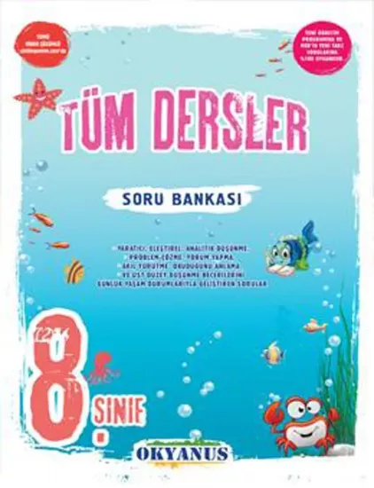 8. Sınıf Tüm Dersler Soru Bankası Okyanus Yayıncılık