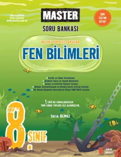 8. Sınıf Master Fen Bilimleri Soru Bankası Okyanus Yayıncılık