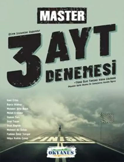 AYT Master 3 Denemesi Okyanus Yayıncılık - Hemen Satın Al