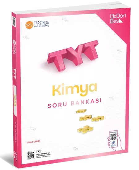 TYT Kimya Soru Bankası ÜçDörtBeş Yayınları
