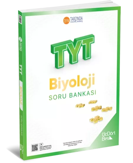 TYT Biyoloji Soru Bankası ÜçDörtBeş Yayınları