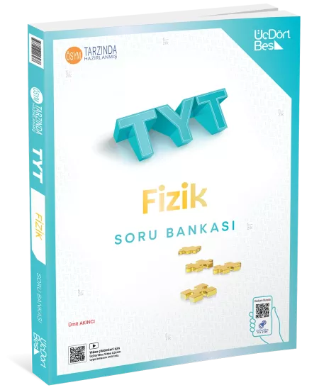 TYT Fizik Soru Bankası ÜçDörtBeş Yayınları